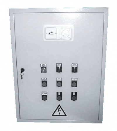 Щит управления приточной установкой с электрическим нагревателем ЩУ3
